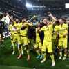 Villarreal, pasillo de honor al Barcellona per celebrare la vittoria della Liga