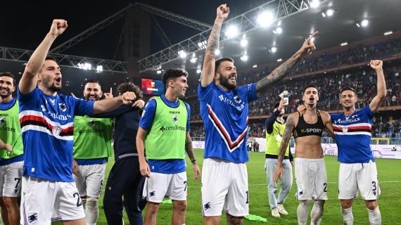 Nella partita delle polemiche la Samp ha la meglio sulla Salernitana: il 2-0 avvicina la salvezza